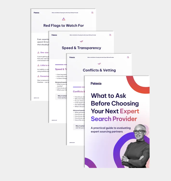 Cover for How to Vet Your Next Expert Witness Search Provider