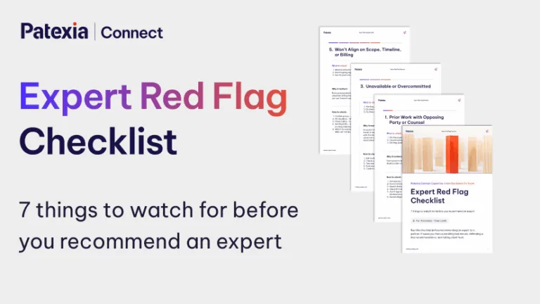 Expert Red Flag Checklist Image